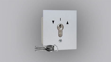 GEBA przełącznik kluczykowy/ -przycisk UP